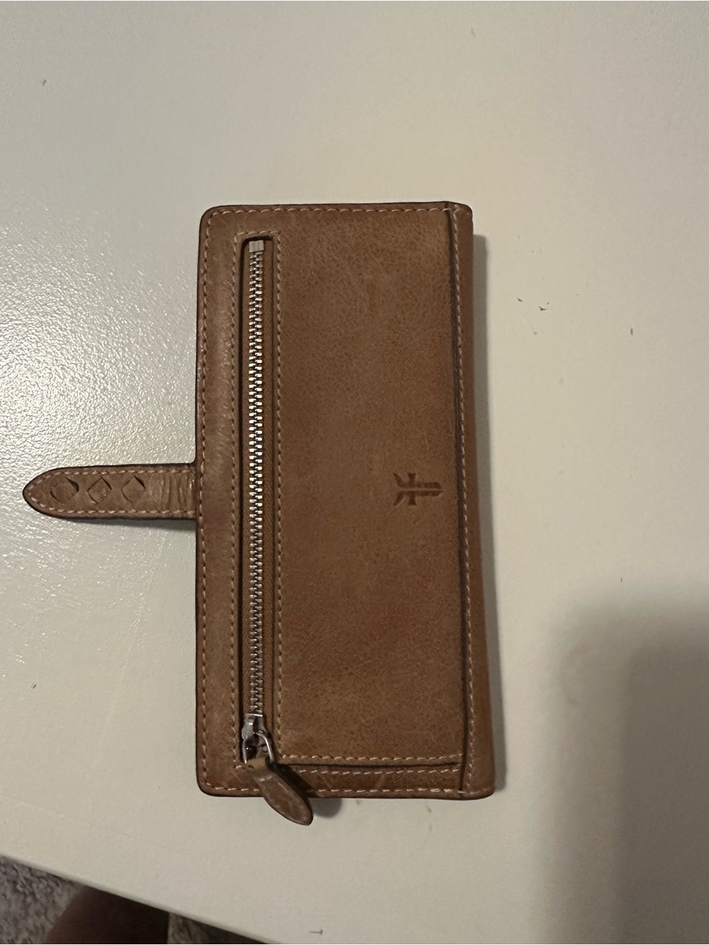 Frye Reed Slim Wallet Tan - Picture 4 of 7